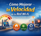 Cómo Mejorar la Velocidad de tu Red Wi-Fi en Casa o en la Oficina