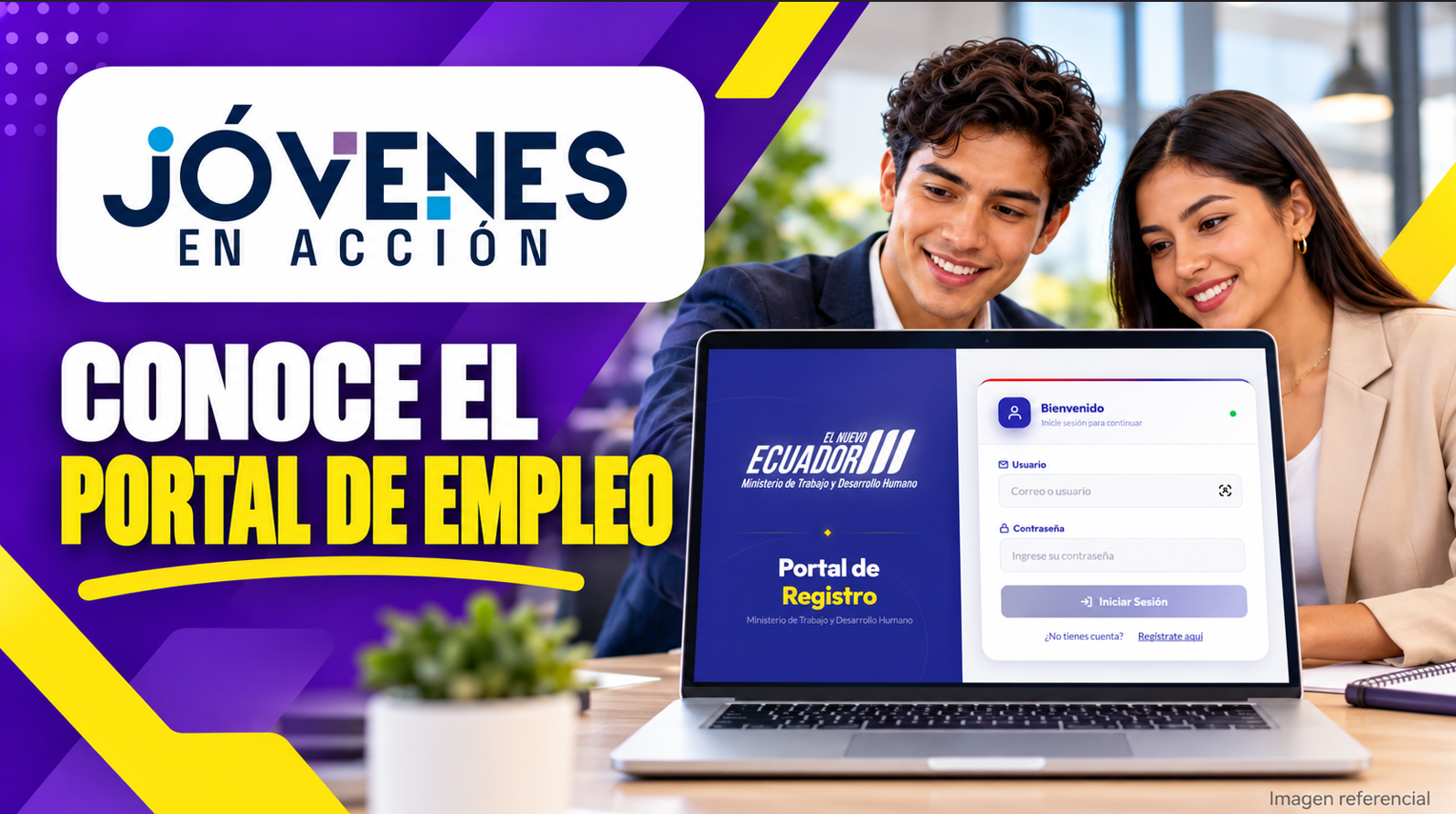 ¿Participaste en Jóvenes en Acción? Conoce el portal para presentar tu hoja de vida